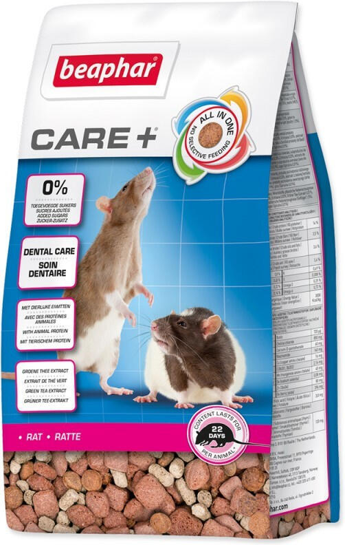 Beaphar Krmivo CARE+ potkan 700g