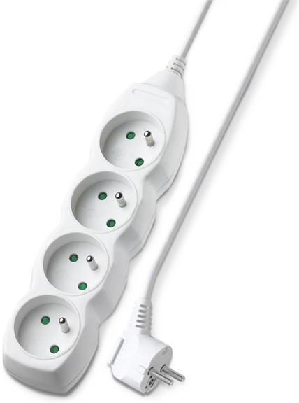 Prodlužovací kabel 4 zásuvky 2m GETI GEC42