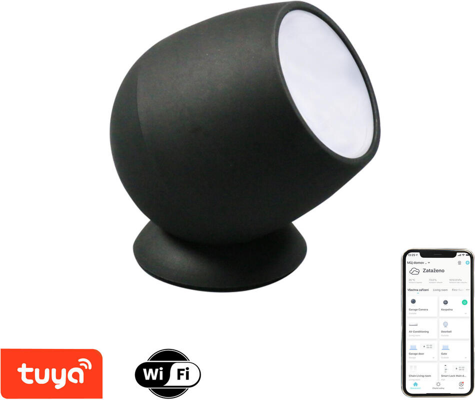 Immax NEO LITE Smart Atmosphere lamp 3W RGB+CCT barevná a bílá, stmívatelná, WiFi