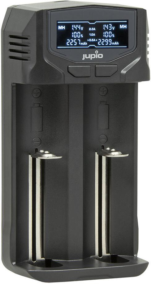 Nabíječka Jupio USB-C 2-slots Fast Multi Charger LCD