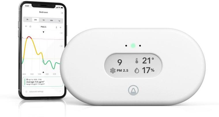 Airthings View Pollution - monitor kvality ovzduší (2980)