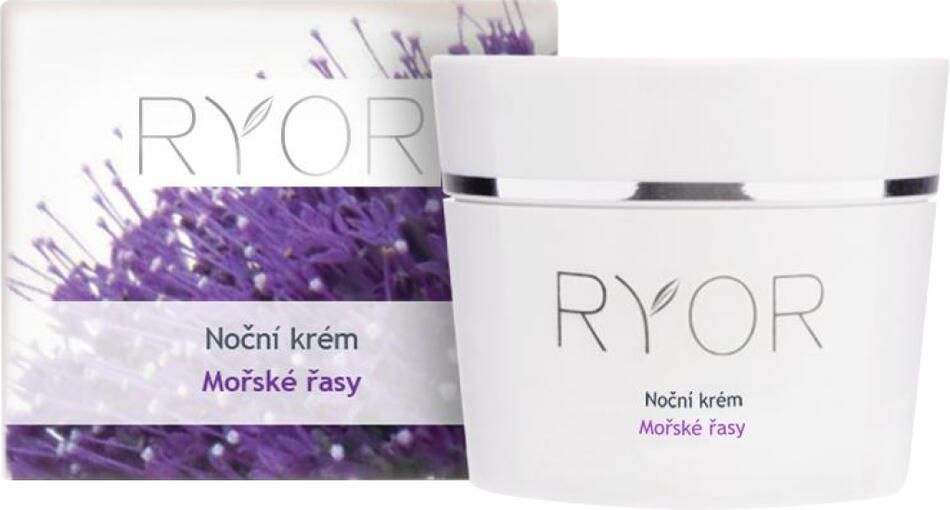 RYOR noční krém s mořskými řasami 50 ml