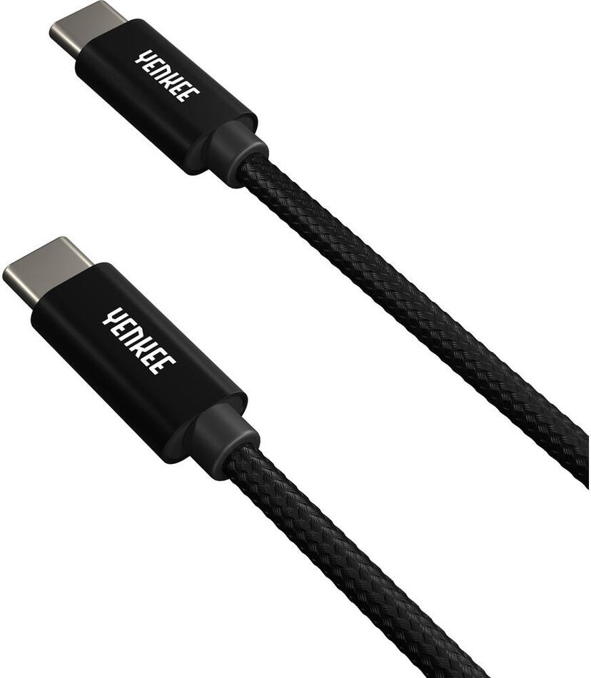 USB kabel Yenkee YCU C101 BK C-C 2.0/ 1m