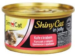GimCat ShinyCat konz. kuře&krab 70g