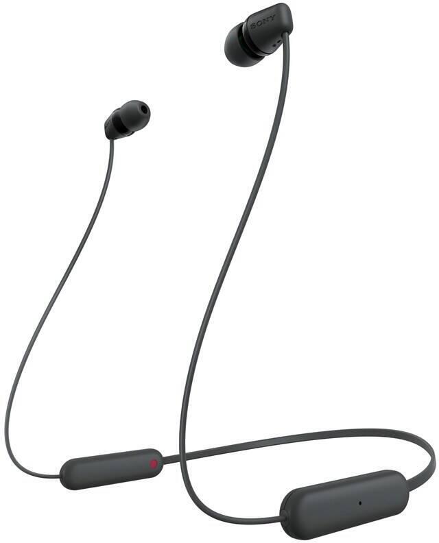 SONY WIC100B.CE7 bezdrátová sluchátka do uší - black
