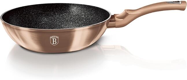 Pánev WOK BERLINGERHAUS Rosegold Metallic Line BH-6171, 30 cm
