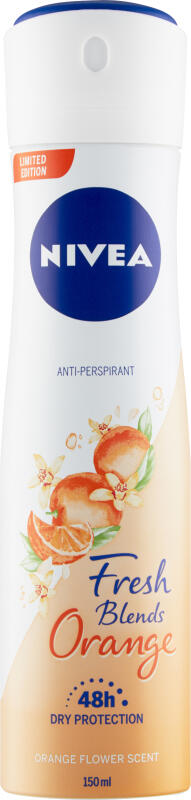 Nivea Fresh Blends Orange antiperspirant, 150 ml
