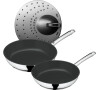 Sada pánví WMF 24 + 28 cm + sítko 3 ks
