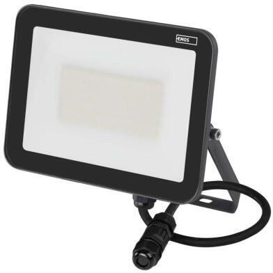 Emos LED reflektor INOVO 50W, antracit, neutrální bílá (ZS2642)