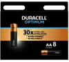Duracell Optimum alkalická baterie 8 ks (AA) (42386)