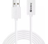 Sandberg USB-A(F) do USB-A(M) 3.0 kabel, 2 m, bílý (508-51)