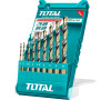 Vrtáky do kovu, sada 9ks, HSS, HSS TOTAL TOOLS