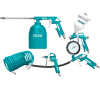 Kompresorová sada, pneu, 5ks TOTAL TOOLS