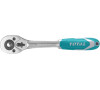Ráčna, industrial, 1/4", 158mm, CR-V+Cr-Mo TOTAL TOOLS