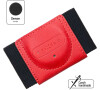 Kožená peněženka FIXED Sense Tiny Wallet se smart trackerem FIXED Sense, červená