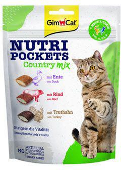 GimCat Nutri Pockets Country mix 150g