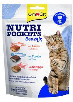 GimCat Nutri Pockets Sea mix 150g