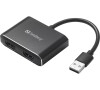 Sandberg USB-A 2.0 do 2x HDMI (134-35)