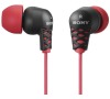 Sluchátka Sony MDR-EX37 červené