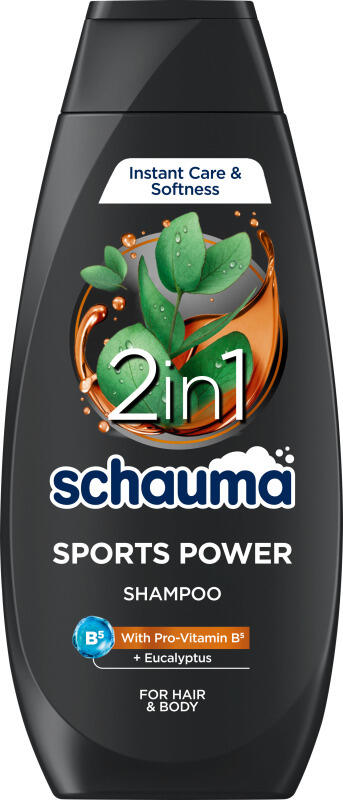 Schauma šampon Men Sports posilující, 400 ml