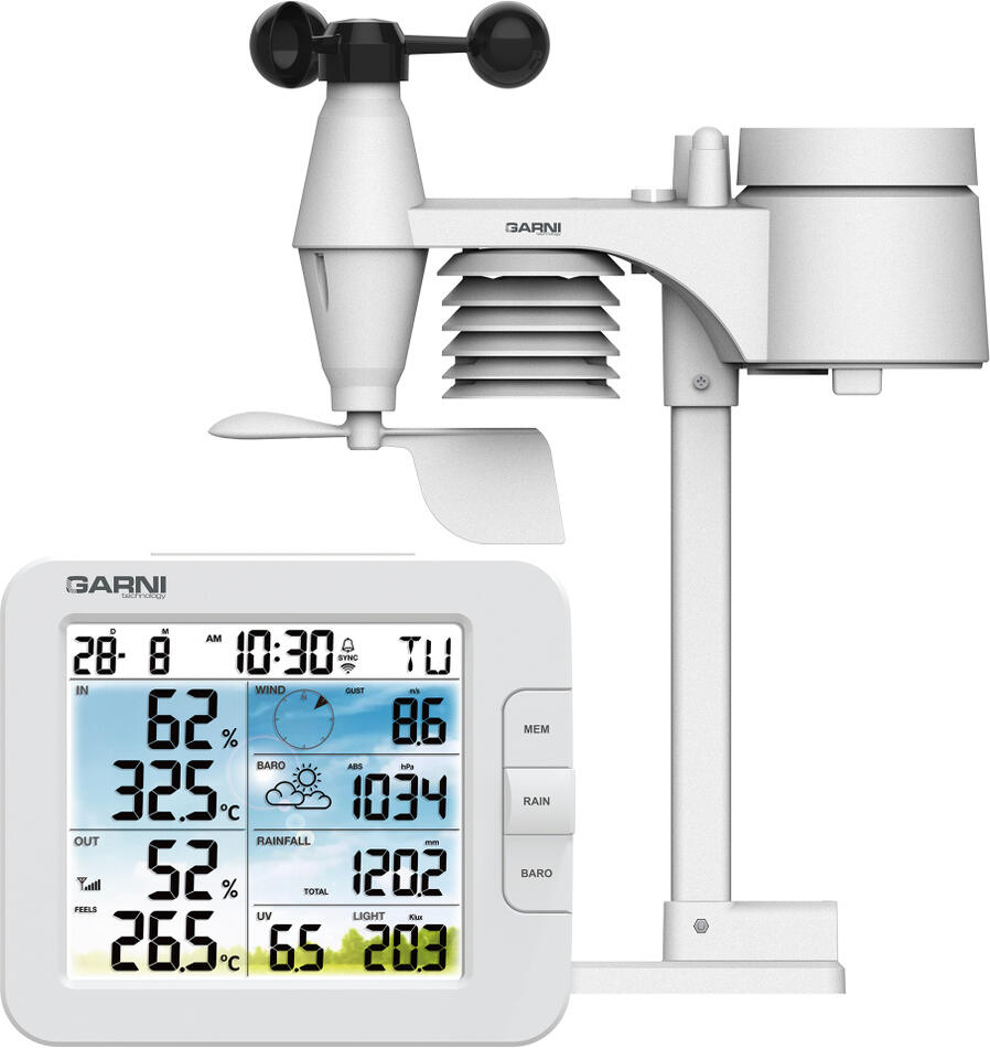 Garni technology Chytrá meteorologická stanice GARNI 925T