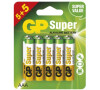 Alkalická baterie GP Super AAA (LR03), 5+5 ks, display box (B1311G)
