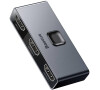 Baseus Matrix HDMI Splitter 2v1 / 1v2 šedá (CAHUB-BC0G)