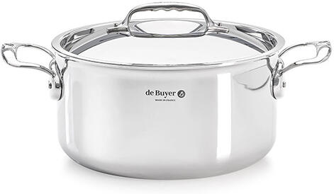 Hrnec de Buyer, 3742.16, AFFINITY, nerezový, s pokličkou, průměr 16 cm, objem 1,8 l