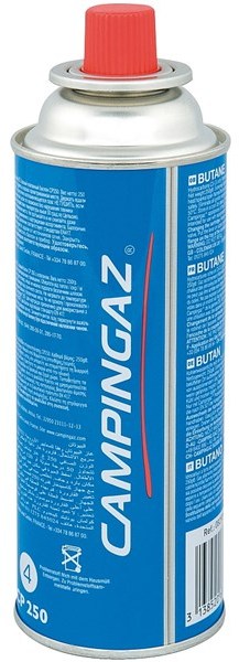 Kartuše Campingaz CP 250 (230 g plynu, ventilový systém CG)