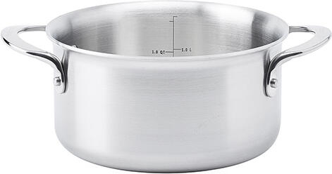 Hrnec de Buyer, 3605.24 ALCHIMY, nerezový, průměr 24 cm, 3 vrstvy