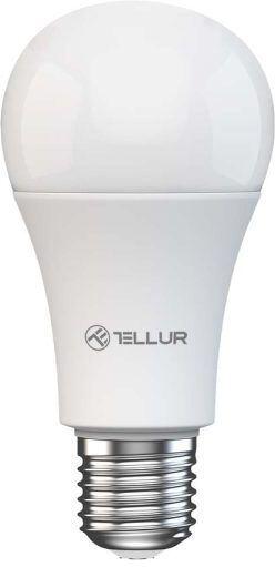 Tellur WiFi Smart žárovka E27, 9 W, bílé provedení, teplá bílá, stmívač (TLL331331)