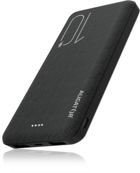 Powerbanka ALIGATOR PBAL1000, 10 000mAh 2v1, černá