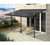 Pergola ROJA BRUCE H, šedý polykarbonát