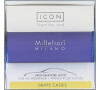 Millefiori Icon Classic Grape Casis vůně do auta tmavě modrá