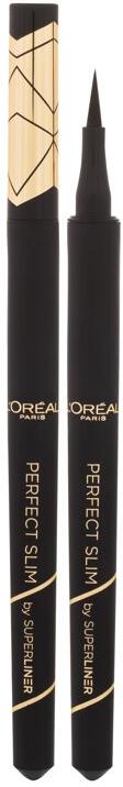 Oční linka L'Oréal Paris Super Liner Perfect Slim, 0,28 ml, odstín 01 Intense Black (Waterproof)