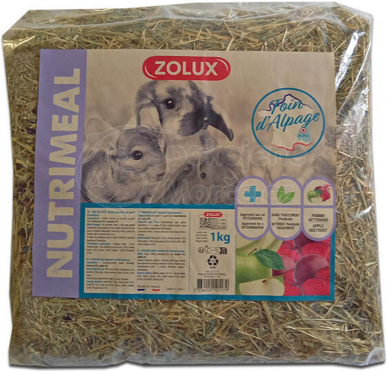 Seno NUTRIMEAL s jablkem a řepou 1kg Zolux
