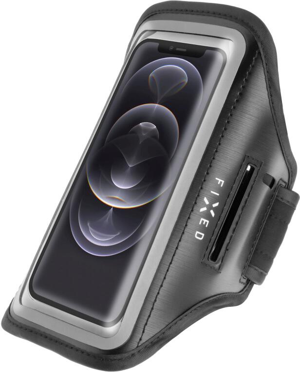 Sportovní pouzdro na ruku FIXED Armband, pro smartphony až 6.7", černý