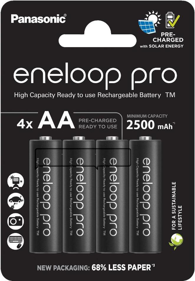 Baterie Panasonic -ENELOOP HR6 AA 3HCDE/4BE ENELOOP PRO