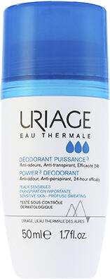 Uriage Power 3 Deodorant antiperspirant roll-on 50 ml