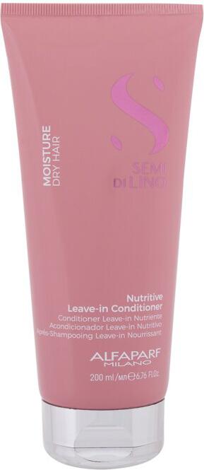 Kondicionér ALFAPARF MILANO Semi Di Lino Nutritive Leave-In Conditioner, 200 ml