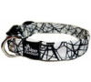 Obojek DINOFASHION Black and White softshell 55/3cm