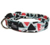 Obojek DINOFASHION Triangles softshell 45/3cm