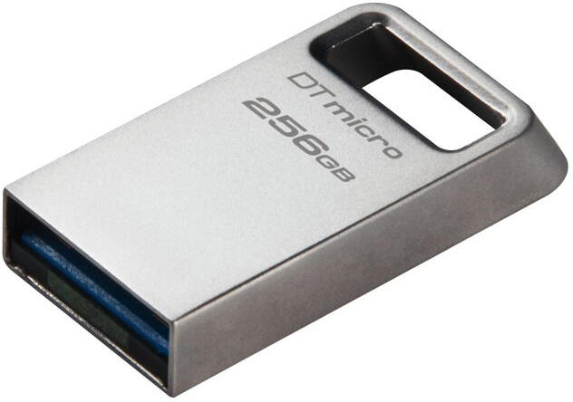 KINGSTON 256GB DataTraveler Micro 200MB/s Metal USB 3.2 Gen 1 (DTMC3G2/256GB)