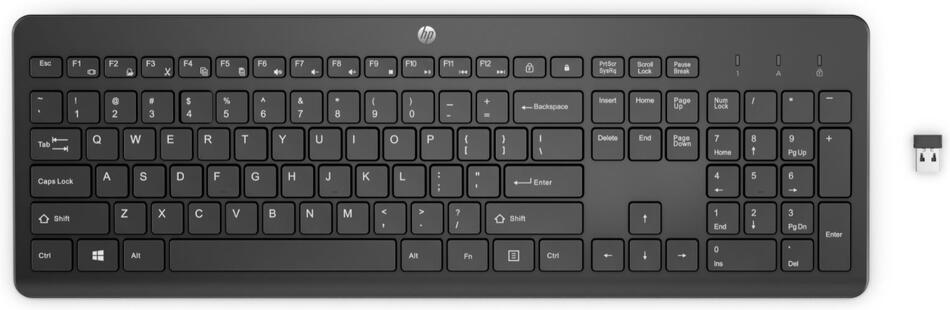 HP Bezdrátová klávesnice 230 ENG (3L1E7AA#ABB)