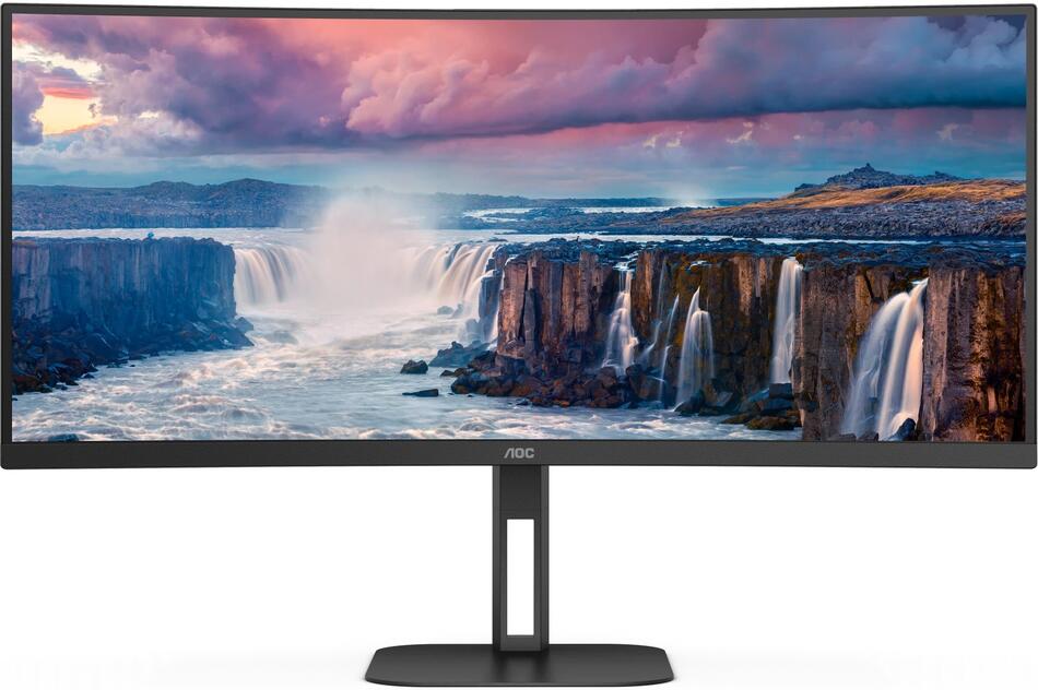 AOC / CU34V5C / 34" / VA / 3440x1440 / 100Hz / 1ms / Black / 3R (CU34V5C/BK)