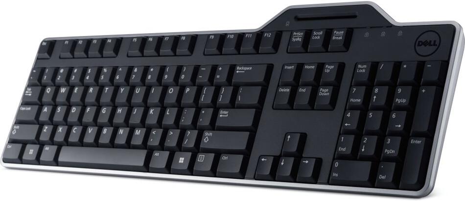 DELL KB813/ Německá klávesnice se čtečkou čipových karet/ USB/ černá/ german (580-18355)