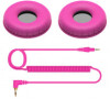 Pioneer DJ Accessory Pack for HDJ-CUE1 pink