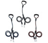 PetGift Vodítko pro psy dvojité 150cm 3 barvy