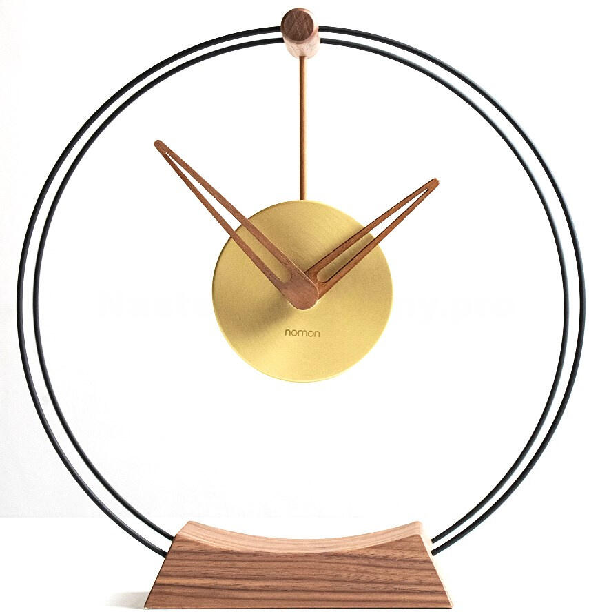 Designové stolní hodiny Nomon Aire G small 30cm