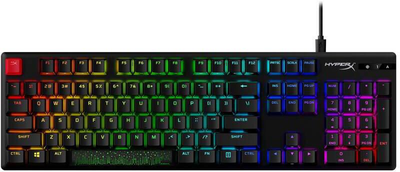 HP HyperX Alloy Origins PBT HX Red - Mechanical Gaming Keyboard (639N3AA#ABA)
